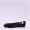 Wonders Lulu Brooch Pump - Black Leather